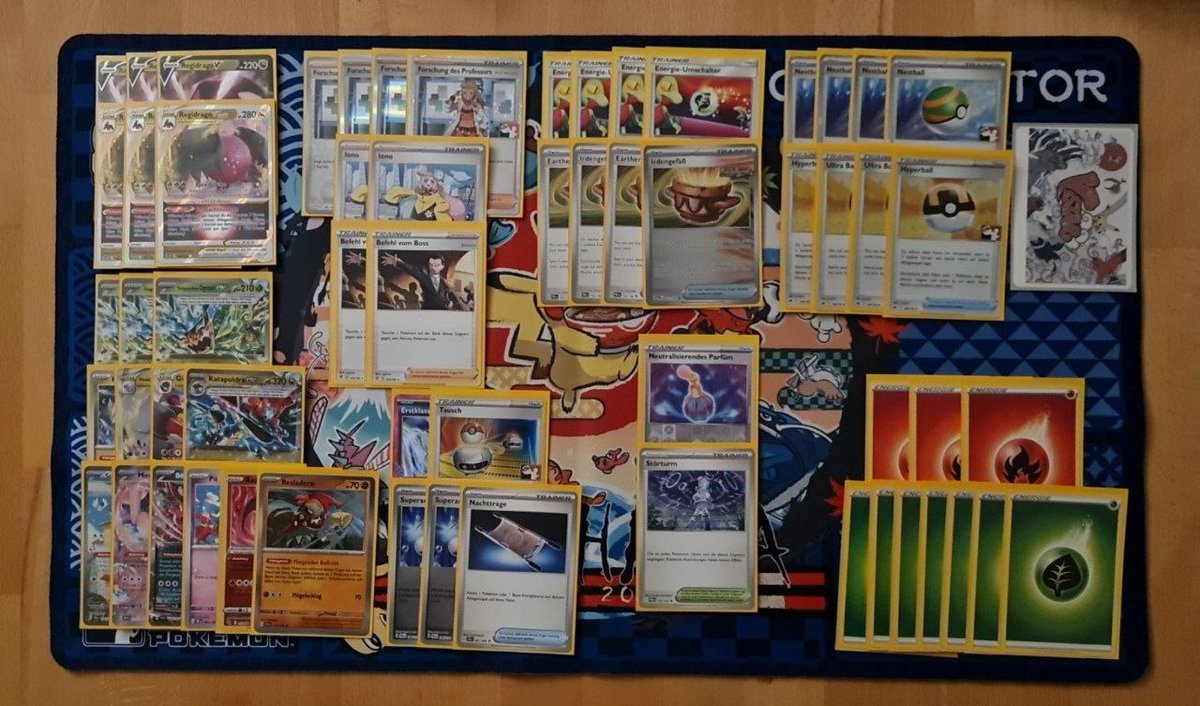 Played Drago to a top 128 in Dortmund! Wasn't very motivated to prepare a lot, so any day 2 finish is much better than I expected. Day 2 my play left a lot to be desired, gotta improve my Regional routine to be less tired. List was good, but not sure about the Night Stretcher.
