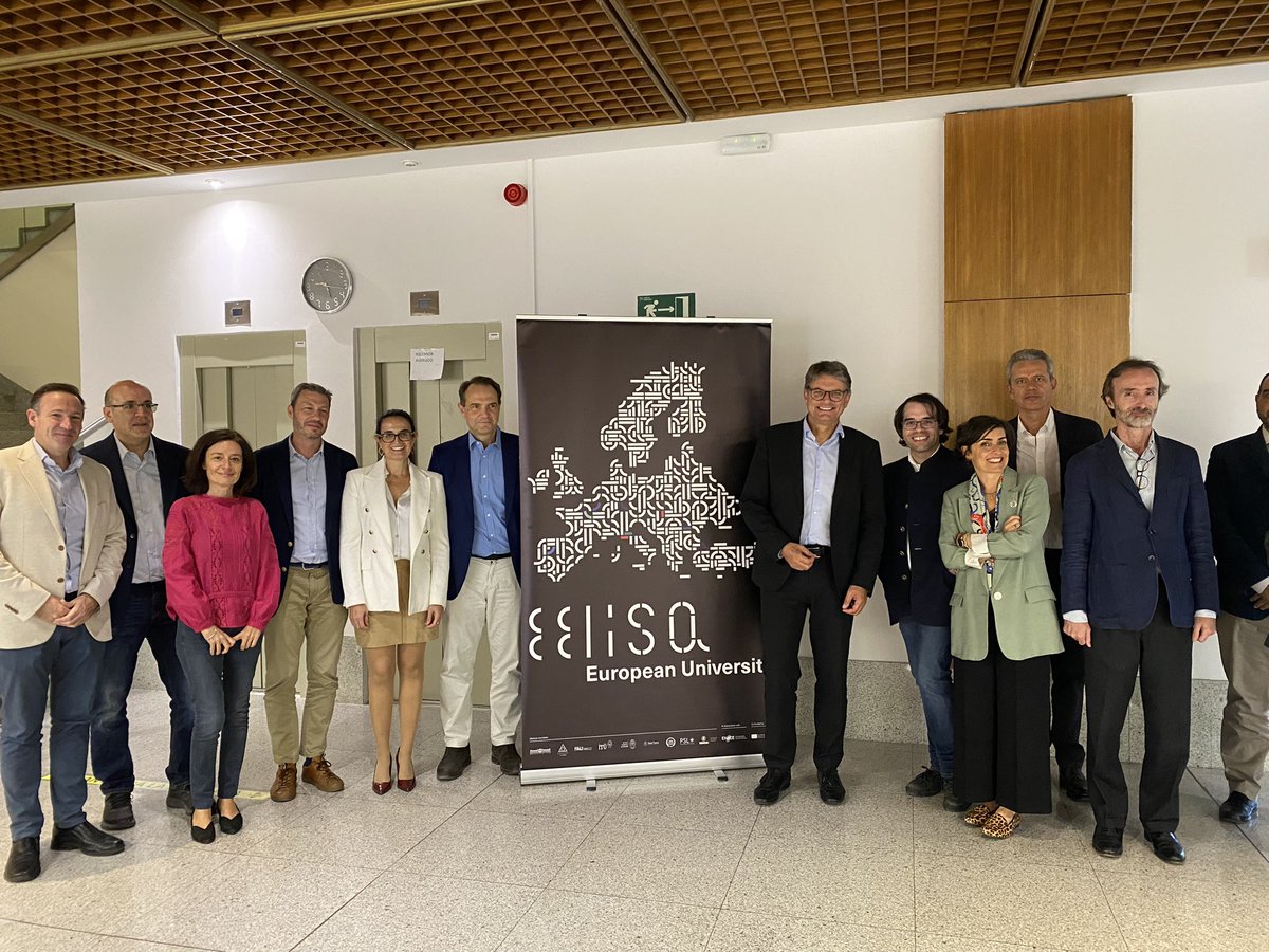 Joachim Hornegger (@hornegger) on Twitter photo As President of the EELISA Governing Board, I'm visiting alliance locations, starting in Madrid. EELISA unites 10 universities across Europe to drive innovation and tackle global challenges. Now, more than ever, Europe needs collaboration. <a href="/eelisa_eu/">EELISA European University Alliance</a> @uniFAU As President of the EELISA Governing Board, I'm visiting alliance locations, starting in Madrid. EELISA unites 10 universities across Europe to drive innovation and tackle global challenges. Now, more than ever, Europe needs collaboration. <a href="/eelisa_eu/">EELISA European University Alliance</a> @uniFAU