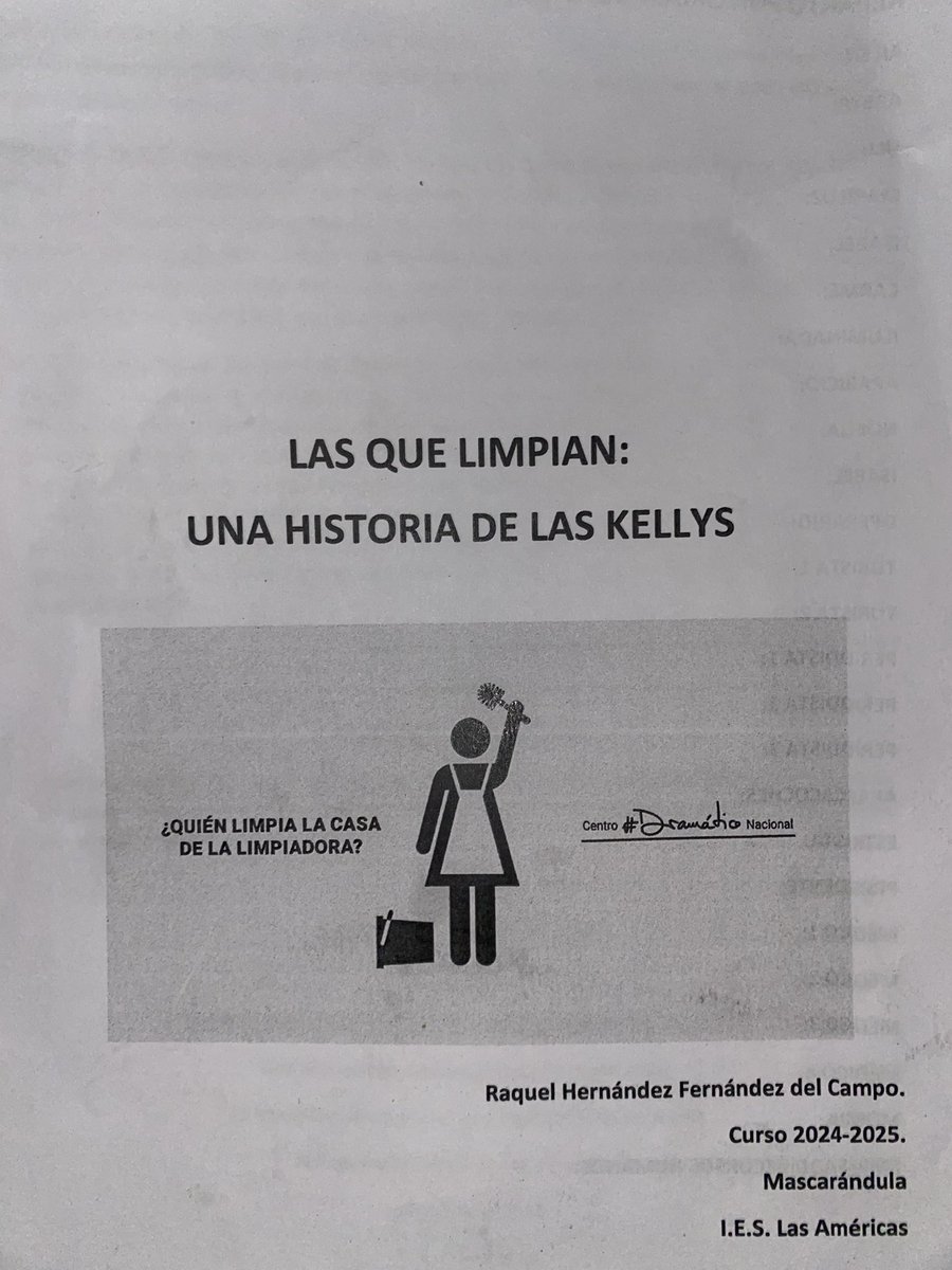 Mascarandula_'s tweet photo. LAS QUE LIMPIAN: Una historia de las kellys. 

¡Por fin os podemos mostrar nuestro nuevo proyecto de este año! 
Vamos a hacer un homenaje a las Kellys, esas camareras de hotel a la que queremos dar voz y mostrar lo que viven día a día 🧹 https://t.co/SMIvOE4XOq