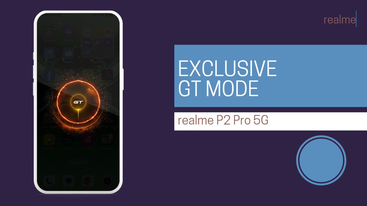 InstaMadly's tweet photo. GT mode often incorporates flagship -level processors, such as Snapdragon. realme P2 Pro 5G comes with snapdragon 7s Gen 2 processor which ensures smooth performance for demanding applications and gaming. 
#fastestcurvedisplayphone #realmep2pro5g
@realmeIndia https://t.co/ExO2JsmLYY