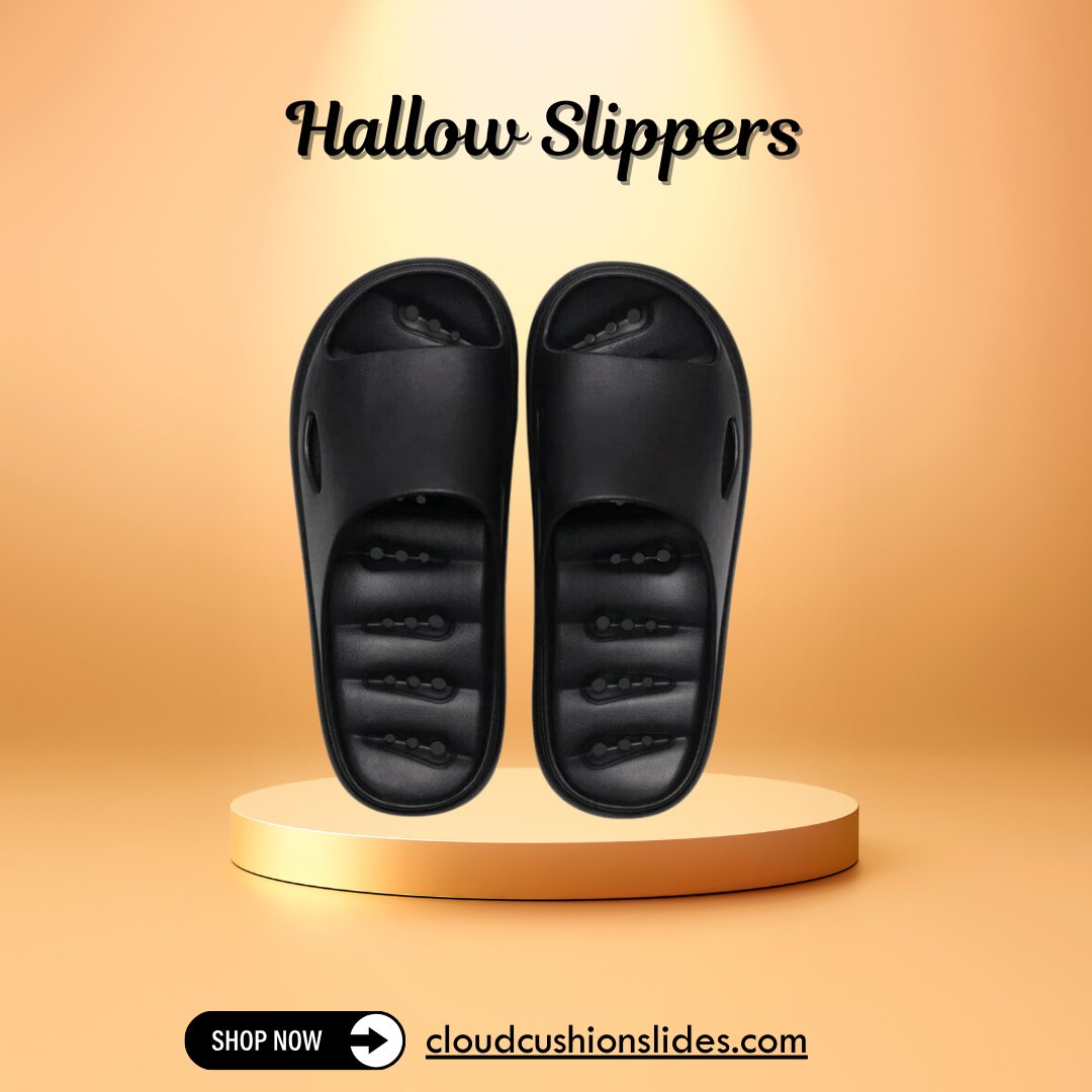 CloudCushion1's tweet image. ☁️ Step into cloud-like comfort with our Hallow Cushion Ultra Soft Slippers! 👟✨ Designed for ultimate relaxation, these ultra-soft slippers feature a cushioned sole that feels like walking on air. 
Shop Now: cloudcushionslides.com/products/hallo…
#cloudcushionslides #comfyslippers #staycozy