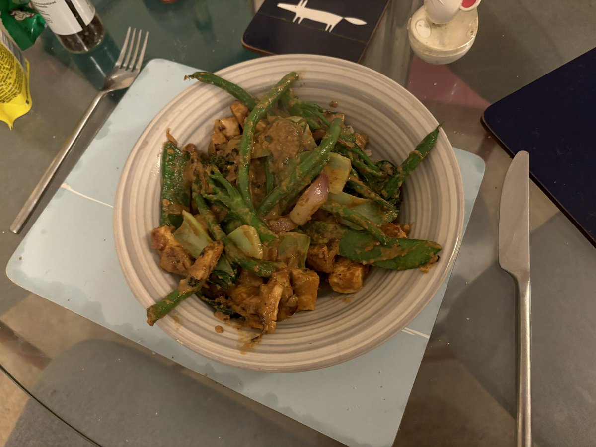 nicky_oshea44's tweet image. Tofu satay dish 🍽️🥂 #SpiceTailor