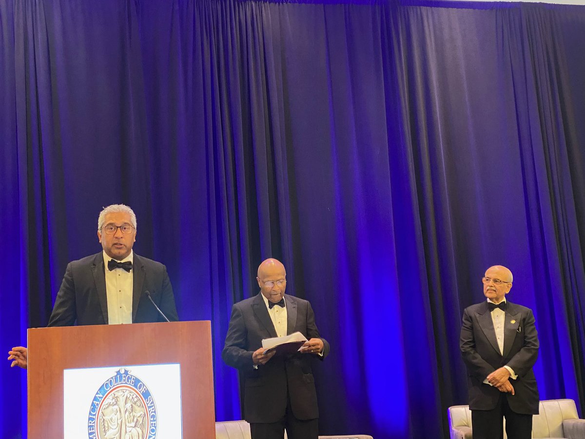 UTMB Pediatric Surgery (@pedisurgeryutmb) on Twitter photo Congrats to <a href="/drravimd/">Ravi Radhakrishnan</a> on being selected to the <a href="/AmCollSurgeons/">American College of Surgeons</a> Master Surgeon Educators!
“It is an honor to join the ranks of pre-eminent surgical educators across the globe. I am humbled by the recognition and appreciate the support of my colleagues, trainees, and family.” Congrats to <a href="/drravimd/">Ravi Radhakrishnan</a> on being selected to the <a href="/AmCollSurgeons/">American College of Surgeons</a> Master Surgeon Educators!
“It is an honor to join the ranks of pre-eminent surgical educators across the globe. I am humbled by the recognition and appreciate the support of my colleagues, trainees, and family.”