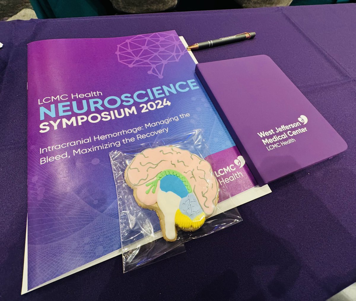 Our PGY-5, Hiba, attended the LCMC Neuroscience symposium this past Friday and learned all about the management about ICH! 🧠🩸We are grateful for local opportunities to learn from such distinguished neuro critical care faculty
