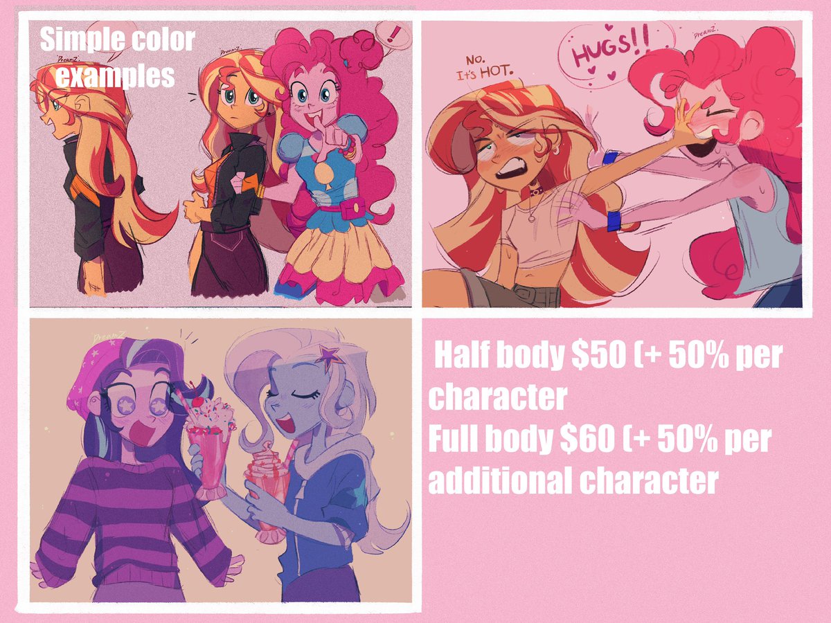 Updated my sheet! #mylittlepony #MLP #commissionsopen
