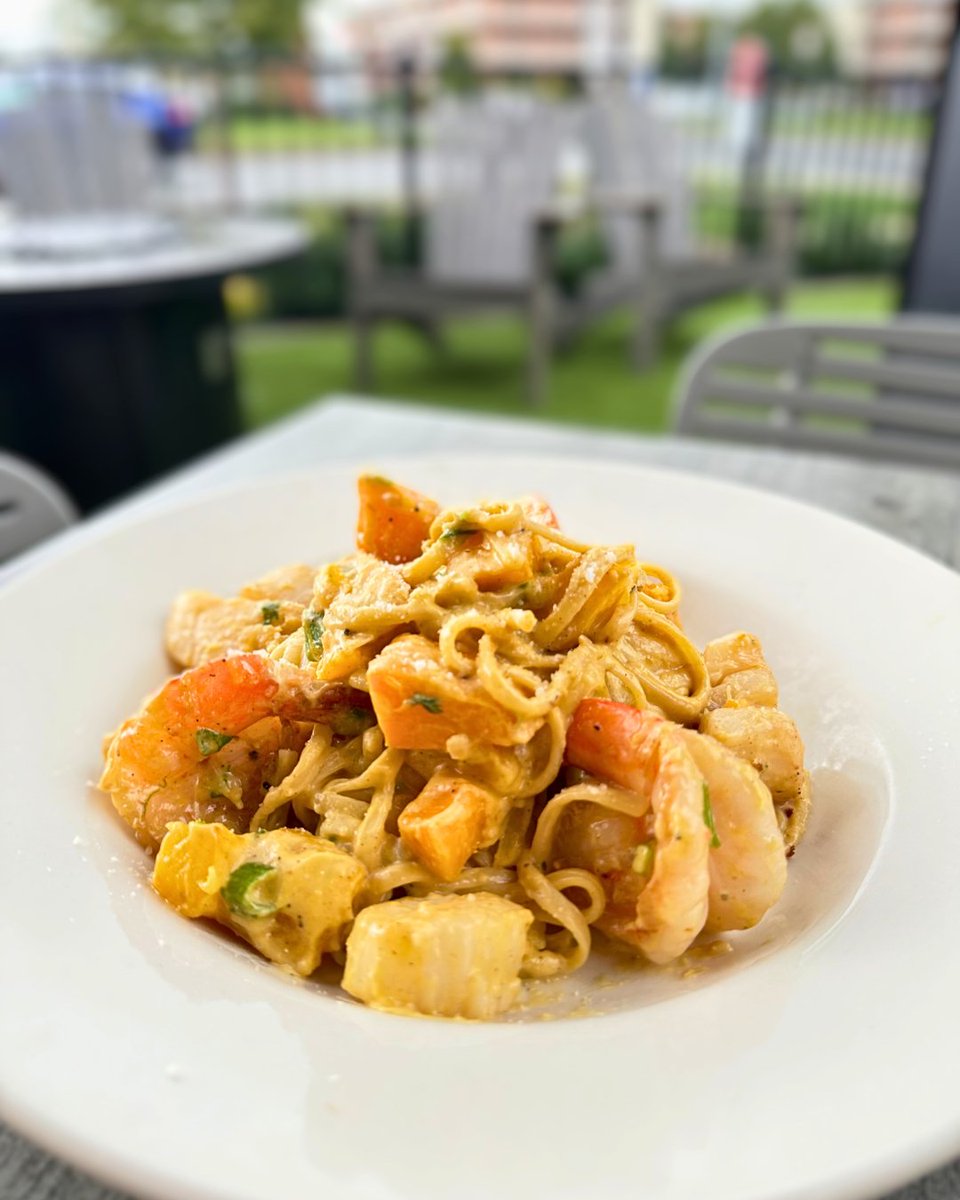This week's specials:

Just for the Halibut: Pan-seared halibut served over creamy risotto

Arrabbiata Shrimp Flatbread: Flatbread topped with arrabbiata sauce, roasted tomatoes, sautéed shrimp, &amp; cheese

Butternut Squash Pasta: Rockfish atop a bed of butternut squash &amp; linguini