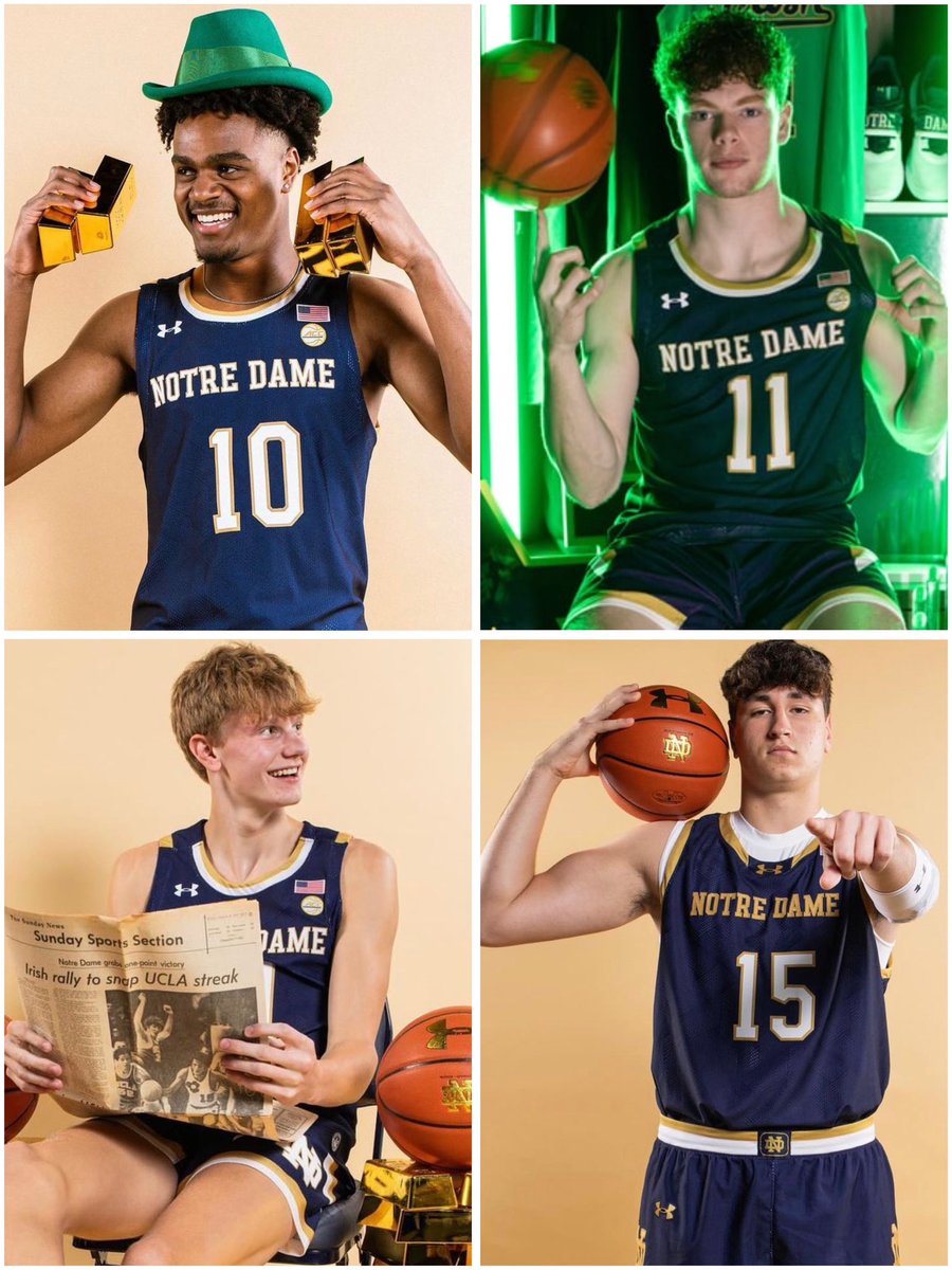 Notre Dame's four-man 2025 recruiting class raises the floor for the future of the program ☘️ 

5⭐️ Jalen Haralson
4⭐️ Tommy Ahneman
4⭐️ Brady Koehler
4⭐️ Ryder Frost

READ: on3.com/news/notre-dam…