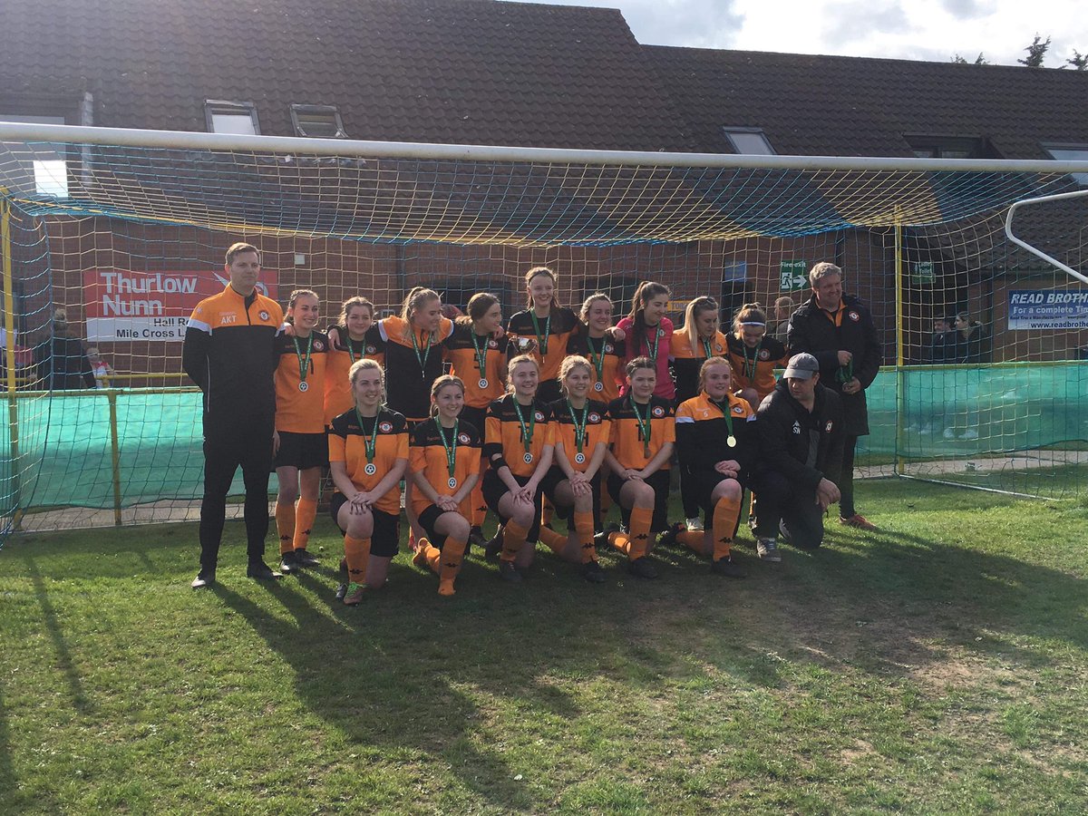 DH_Women's tweet photo. We will always treasure the memories made from our days as Sprowston girls and ladies to winning the league last year. Andy always brought the laughter and reminded us how to enjoy the game we all love. https://t.co/acZyHWnKS8