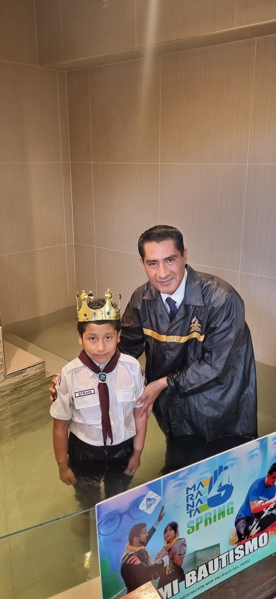 "Cristo ha hecho del bautismo la señal de entrada en su reino espiritual. Ha hecho de él una condición positiva que todos deben cumplir..." (CPI 535). #UPN #ANOP #RID #Cajamarca