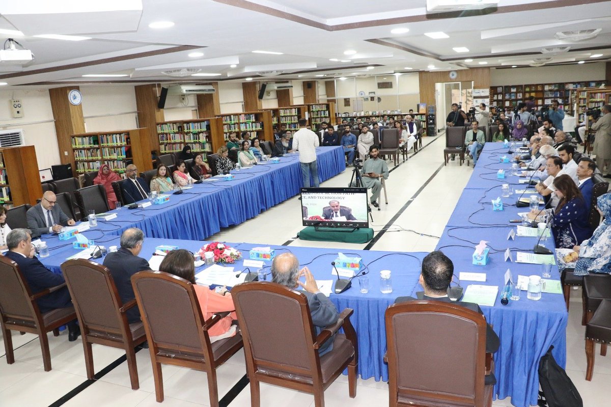 miaanbilal's tweet photo. As the world gears up for the upcoming #COP29 in Baku, it was a pleasure to organize a timely and in-depth discussion on Pakistan’s Climate Action at the intersection of mitigation, adaptation, finance and technology in collaboration with @for_issi. https://t.co/Towrk2iUqZ