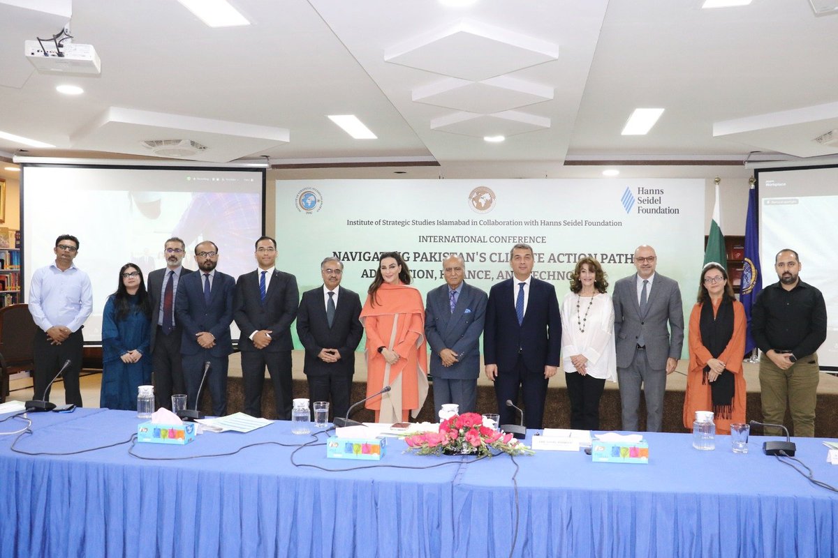 miaanbilal's tweet photo. As the world gears up for the upcoming #COP29 in Baku, it was a pleasure to organize a timely and in-depth discussion on Pakistan’s Climate Action at the intersection of mitigation, adaptation, finance and technology in collaboration with @for_issi. https://t.co/Towrk2iUqZ