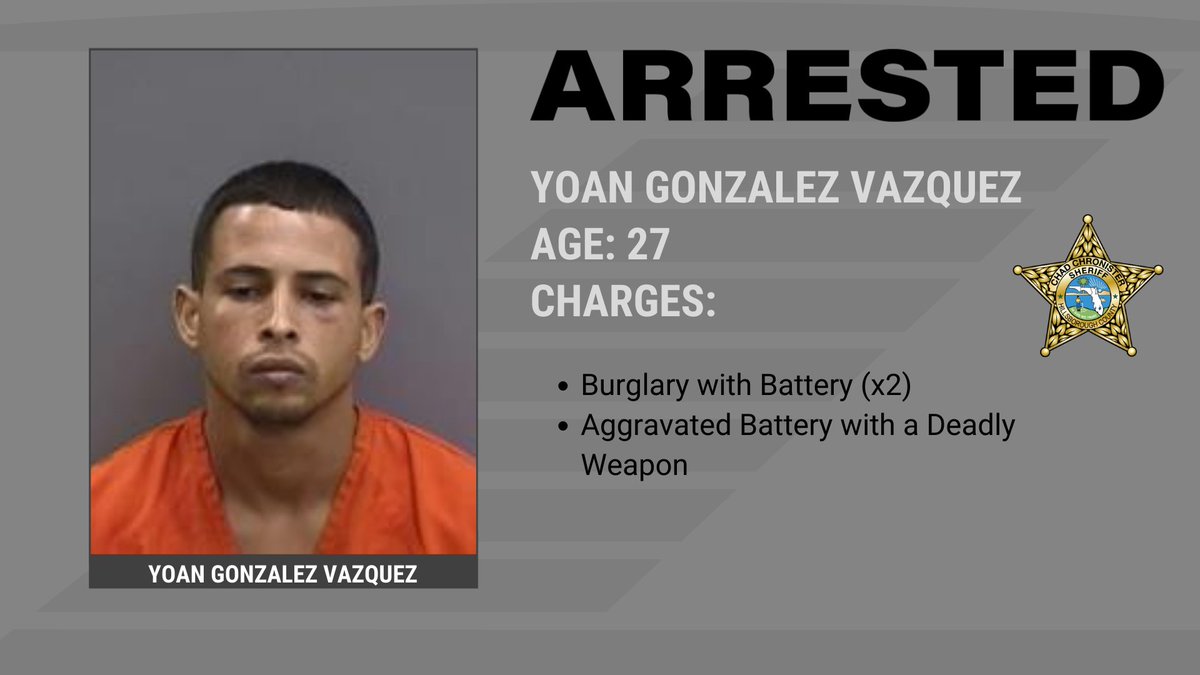 HCSOSheriff's tweet photo. 🚨𝗔𝗿𝗿𝗲𝘀𝘁𝗲𝗱 𝗳𝗼𝗿 𝗔𝗴𝗴𝗿𝗮𝘃𝗮𝘁𝗲𝗱 𝗕𝗮𝘁𝘁𝗲𝗿𝘆🚨

#teamHCSO has arrested a suspect for stabbing an 81-year-old man and putting a 7-year-old in a chokehold. Our deputies became aware of this incident after residents saw a naked man hopping fences in their neighborhood.

"This individual's evil actions targeted both a child and an elderly person, showing disregard for human life," said Sheriff Chronister. "Thanks to our deputies' swift response, this man will face the consequences of his actions and answer for the harm and trauma he has caused these families."

More: https://t.co/PuTJmnkk5q