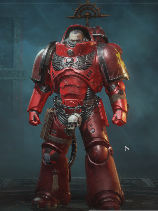 CChad23's tweet photo. I may not know much on Warhammer40k, but SM2 story while short was pretty good, and the coop and even the multiplayer is pretty solid. Also i think the silver goes well with the red armor. https://t.co/SS2FmlrtWp