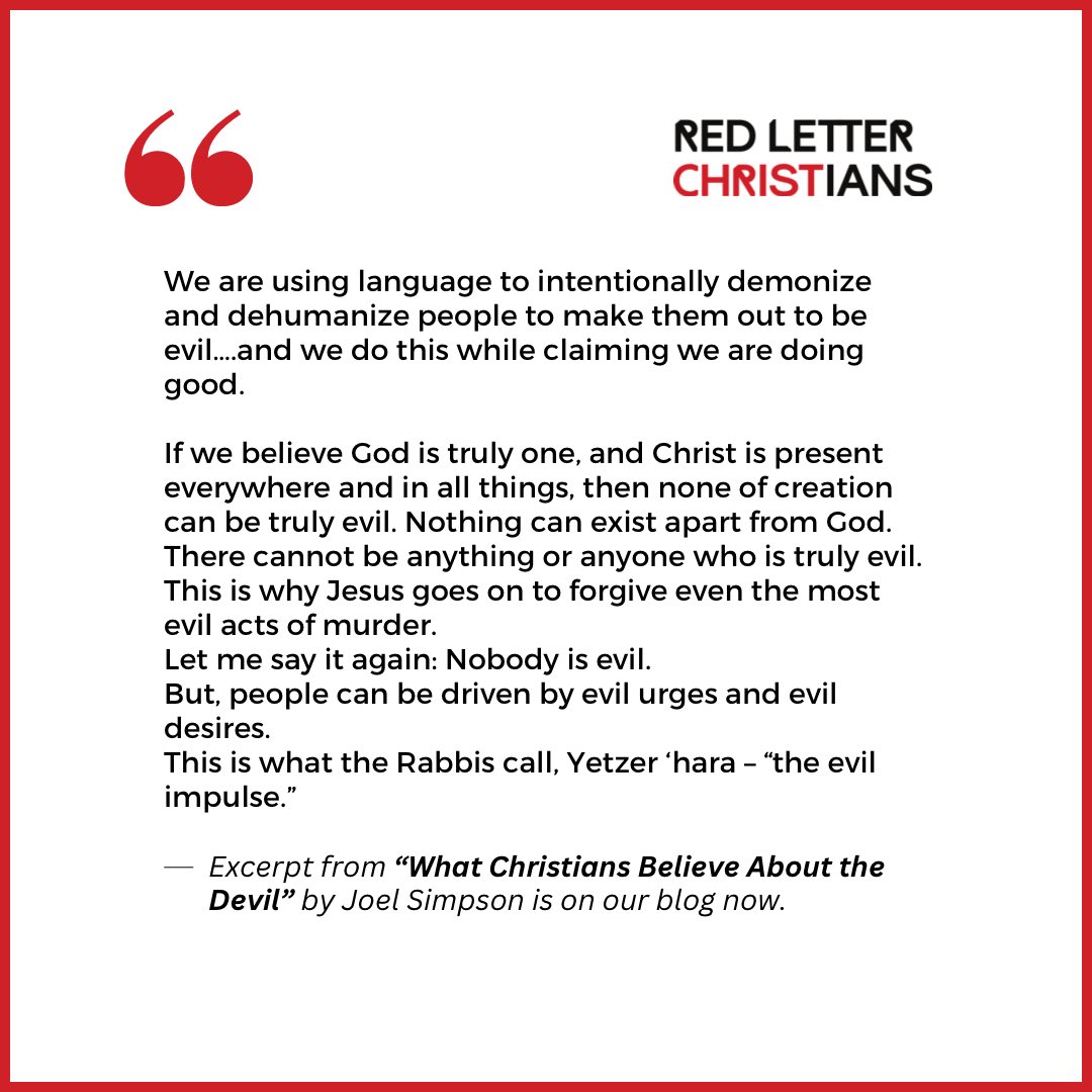 Red Letter Christians tweet media