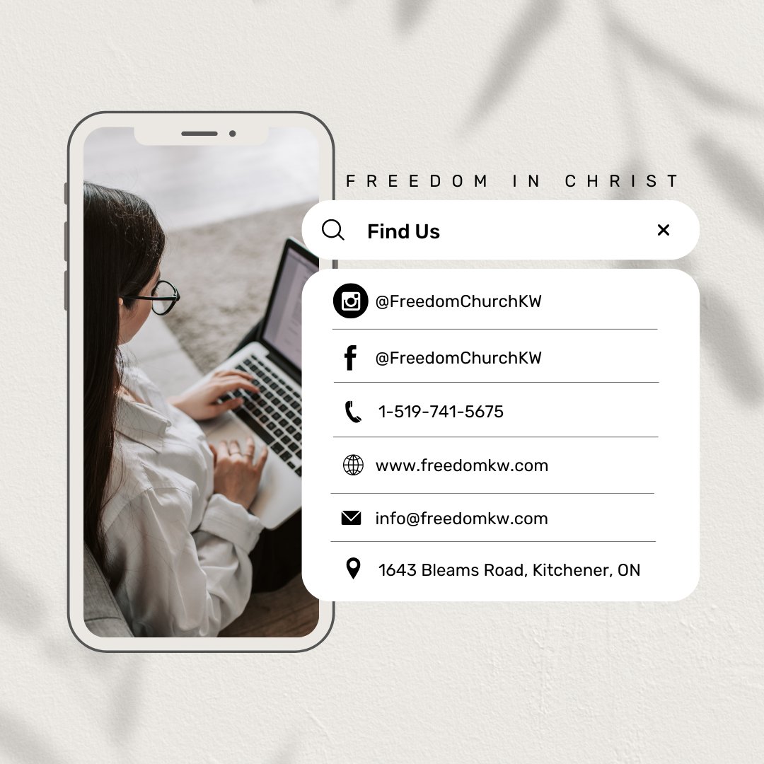 Looking to connect with us? Here's how to find us!