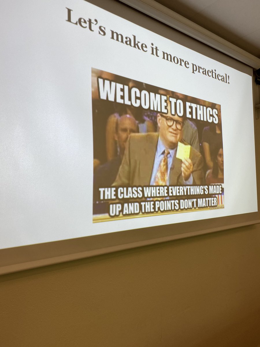 MariaRorvang's tweet image. Full day teaching #ethics with the best @oleksiy_guzhva 🥳 Of cause the day was full of dilemmas, discussions, paradoxes and GIFs. 
#slu 
#lantmasterna 
#teaching