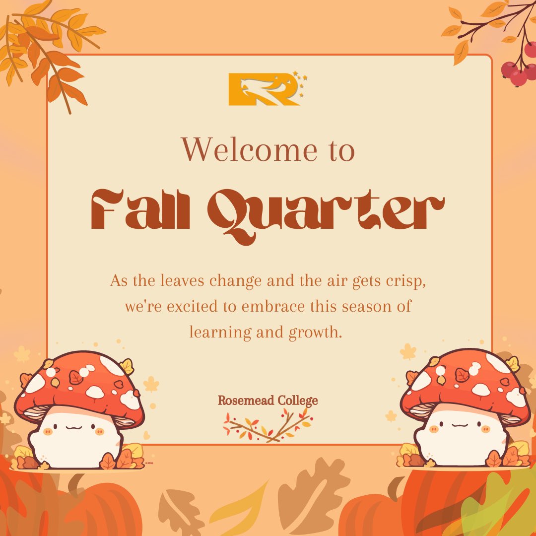 ESLRosemead's tweet image. Welcome to Fall 2024! Class will start on October 01, 2024📚Let's make this school year the best one yet! 🎓😀

#backtoschool #rosemeadcollege #fallquarter #englishschool #esl #NewBeginnings #learnenglish #losangeles #studywithus #eslclass #languagelearning #studyenglish