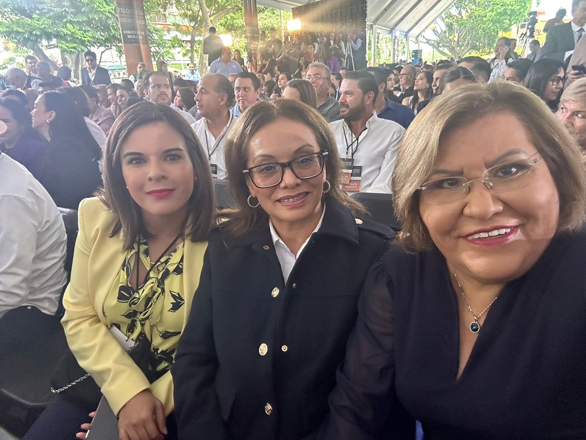 Asistimos al evento de presentación de la filosofía e identidad del Gobierno de Morelos, a unas horas de que tome protesta la primera gobernadora de nuestro Estado: Margarita González Saravia. 
!Enhorabuena por las mujeres !