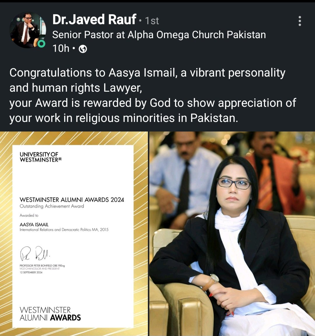 aasya_ismail's tweet image. #PastorJavedRauf, I'm grateful for your warm words and well wishes that you convey to me on behalf of the Christian community in Paksitan. Thank you so much. I truly appreciate it. 

#GlobalWinner 🇬🇧