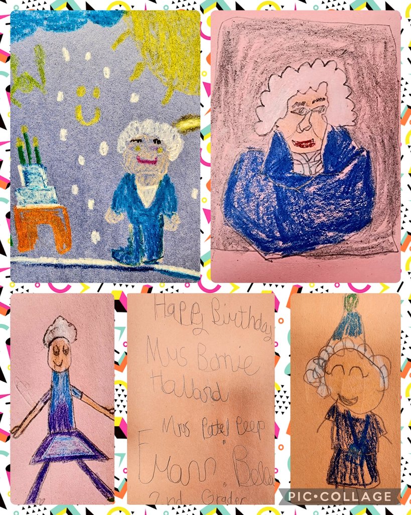 What a great way to start the week <a href="/BHEHuskies/">Bonnie Holland Elem</a>! We had a parade to celebrate Mrs. Bonnie Holland's birthday!! Room 205 is filled with future artists.. check out the cards they made!!#patelspeeps #bhehuskies