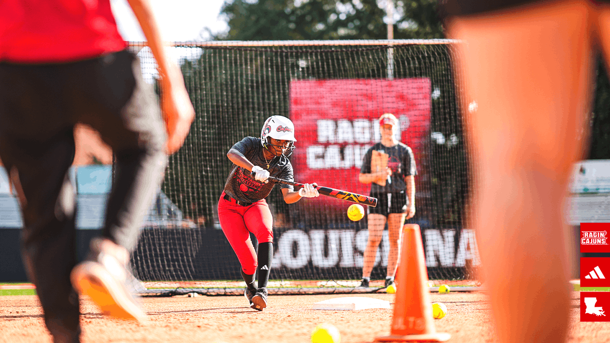 Louisiana Ragin' Cajuns® Softball tweet media
