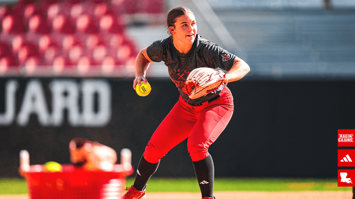 Louisiana Ragin' Cajuns® Softball tweet media