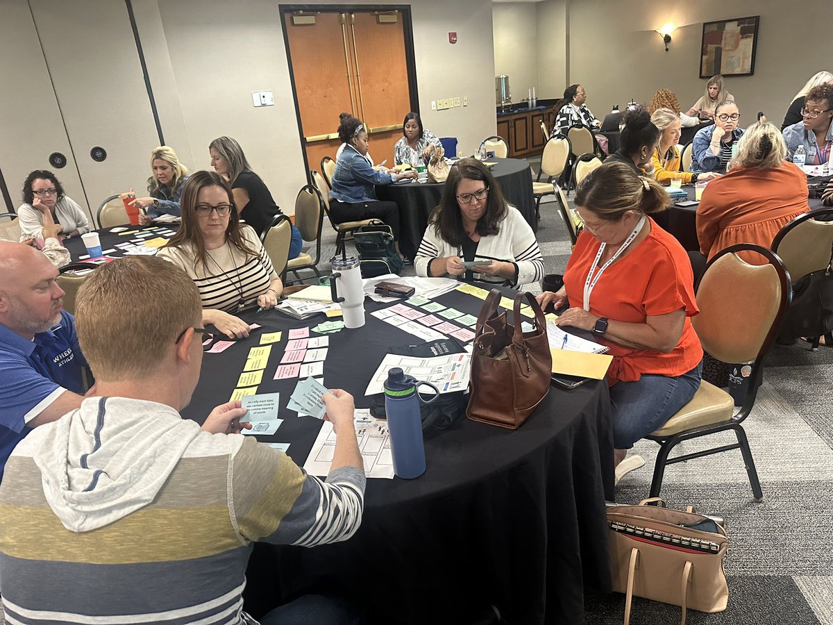 Had a great day working with K-12 APs as we considered how different aspects of culture/identity might influence MLs behavior &amp; how that’s showing up in their schools. Excited to see what culturally responsive systems/practices they put in place btw now and the next time we meet!