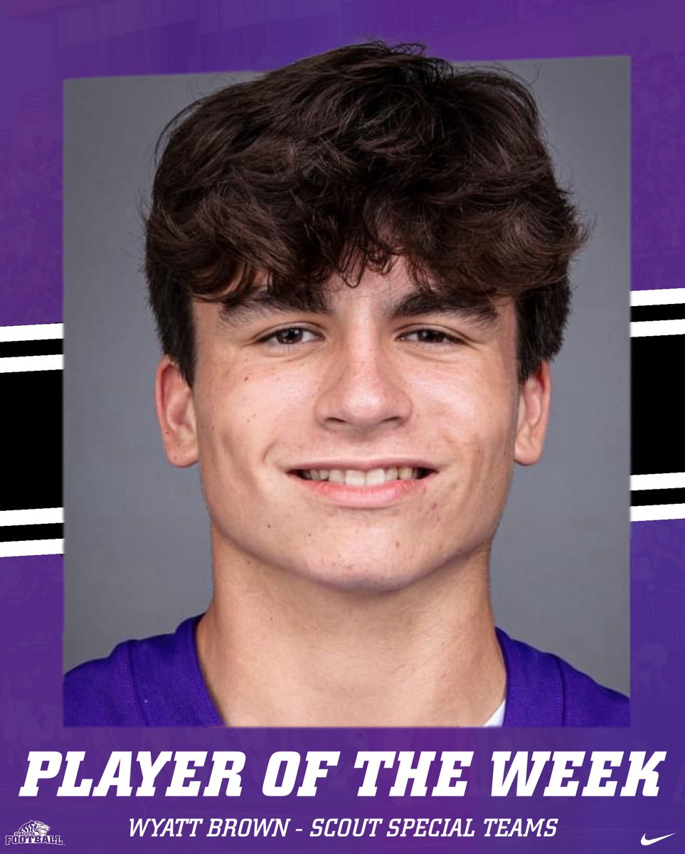 Scout Team Players Of The Week: Game 4 vs UAM 

Aaron Mcmillian - Offense
JD Gallman - Offense 
Maddox Olatunde - Offense 
Wyatt Brown - Special Teams
