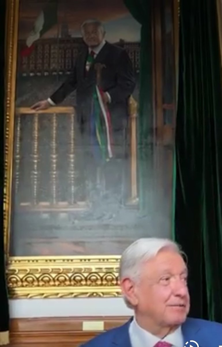 Que cuadro tan más pinshe, oscuro y horrible, igualito que el modelo.
#HastaNuncaNarcoDictadorAMLO 
#HastaNuncaCobardeMatoncito