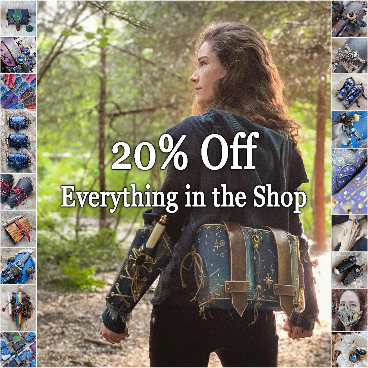 Less than 24 hours left to get 20% off everything in the shop. 
Perfect for those looking to get their holiday shopping done early. :) 
Wishing you all a wonderful week. 🩵
etsy.com/shop/ArcherInv…