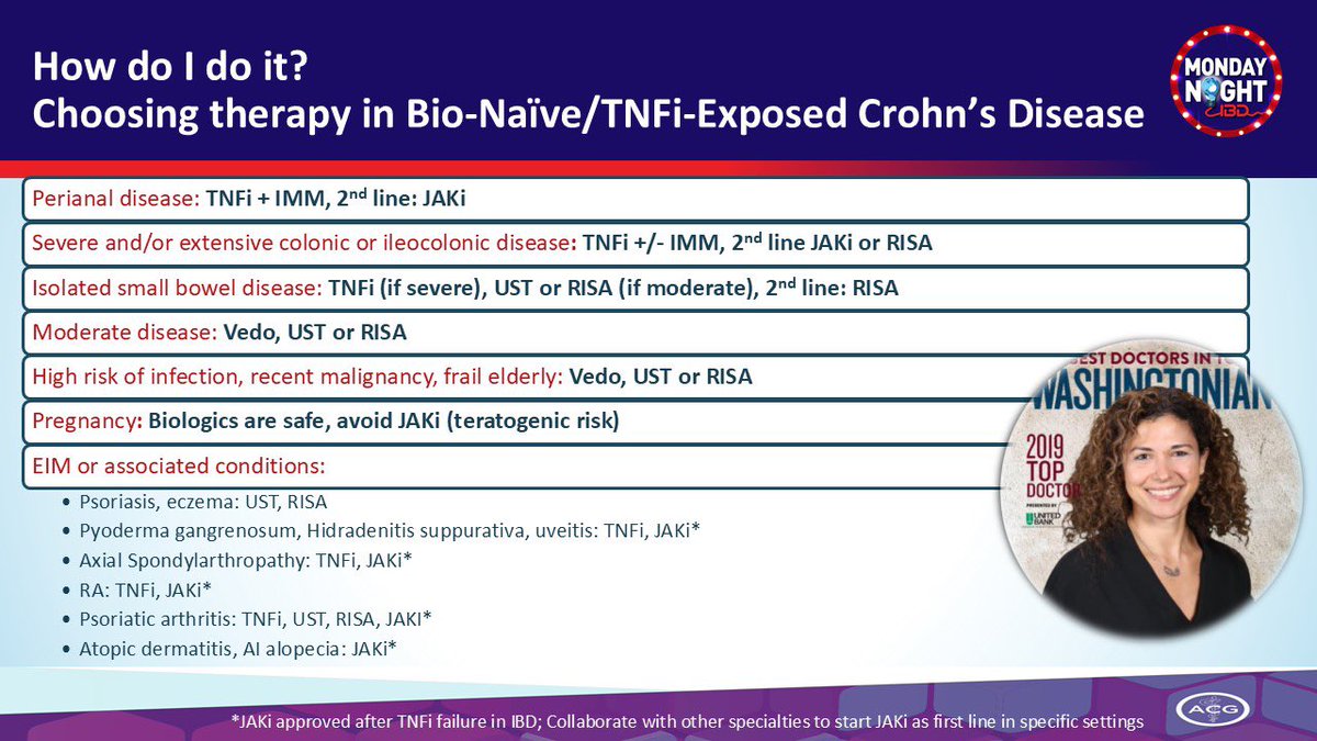 Aimen Farooq (@aimenkhanmd) on Twitter photo <a href="/ifrahfatima/">Ifrah Fatima</a> <a href="/jalpa_devi/">Jalpa Devi</a> <a href="/ACG_EBGI/">Evidence-Based GI: An ACG Publication (EBGI)</a> <a href="/MondayNightIBD/">#MondayNightIBD</a> <a href="/DCharabaty/">Aline Charabaty, MD, FACG, AGAF</a> <a href="/EBGIdoc/">Evidence-Based GI Doc</a> <a href="/JosephHabibi_MD/">Joseph Sleiman, MD, FACP</a> <a href="/noorannemd/">Noor S. Syed, MD</a> <a href="/RomyChamoun/">Romy Chamoun, MD</a> <a href="/AmCollegeGastro/">ACG</a> <a href="/BonumCe/">Bonum CE</a> <a href="/TheLancet/">The Lancet</a> <a href="/AdamEhrlichMD/">Adam C. Ehrlich, MD, MPH, FACG</a> <a href="/Dr_ACaballero_/">Antonio Caballero Mateos PhD</a> <a href="/AsadurRahman87/">Asad ur Rahman, MD, FACP</a> <a href="/P_DeepakIBDMD/">Parakkal Deepak MD, MS, FACG</a> <a href="/CiorbaGI/">Matthew Ciorba MD</a> <a href="/drdani23/">Danielle Marino(she/her)</a> <a href="/IBDimmunology/">Shrinivas Bishu</a> <a href="/ibdseb/">Seb</a> <a href="/EdithHoMD/">Edith Ho, MD</a> <a href="/ibdgijami/">Jami Kinnucan, MD, FACG, AGAF, FCCF</a> <a href="/bruce_sands1/">Bruce E. Sands</a> <a href="/IBD_DrEMF/">Erin Forster MD MPH</a> <a href="/JPAchkarMD/">Jean-Paul Achkar</a> <a href="/dunleavy_katie/">Katie Dunleavy</a> @ManasiAgrawalMD <a href="/DrMikeDolinger/">Michael Todd Dolinger, MD MBA</a> <a href="/KrugCleveland/">Noa Krugliak Cleveland, MD</a> <a href="/drvishal82/">Vishal Sharma</a> @southasianIBD <a href="/ibdtweets/">Tauseef Ali MD, FACG AGAF FACP</a> <a href="/davidmuniz90/">David A. Muñiz Pedrogo</a> <a href="/SGhoneimGI/">Sara Ghoneim, MD</a> <a href="/shenjun47231051/">Dr. Shen Jun</a> <a href="/SunHoLee15/">Sun-Ho Lee MD PhD</a> <a href="/ibddocmaria/">Maria T. Abreu</a> <a href="/IBDPharmD/">David Choi, PharmD</a> <a href="/ELC_APAGE/">Emerging Leaders Committee | APAGE</a> <a href="/IBDMD/">David T. Rubin, MD</a> <a href="/IBD_Afzali/">Anita Afzali MD, MPH, MHCM, FACG, AGAF</a> <a href="/Bealoquebea/">Beatriz Gros</a> <a href="/JHashashMD/">Jana G Hashash, MD, MSc</a> <a href="/SanjeevaniTomar/">Sanjeevani Tomar, MD</a> <a href="/LancetGastroHep/">The Lancet Gastroenterology & Hepatology</a> <a href="/ShahidaDin1/">DrShahidaDin</a> <a href="/Jonathansegal85/">Jonathan Segal</a> <a href="/JonnyBlackwell/">Dr Jonny Blackwell</a> <a href="/DrCJBlack/">Chris Black</a> 13/ Practice Pearls <a href="/DCharabaty/">Aline Charabaty, MD, FACG, AGAF</a>
🩺Other Considerations:
🔹Travel to endemic areas
🔹Risk of TNFi
🔹Risk of clotting
🔹Active or recent malignancy
🔹EIMs
🔹Perianal🔥
🔹🤰 <a href="/ifrahfatima/">Ifrah Fatima</a> <a href="/jalpa_devi/">Jalpa Devi</a> <a href="/ACG_EBGI/">Evidence-Based GI: An ACG Publication (EBGI)</a> <a href="/MondayNightIBD/">#MondayNightIBD</a> <a href="/DCharabaty/">Aline Charabaty, MD, FACG, AGAF</a> <a href="/EBGIdoc/">Evidence-Based GI Doc</a> <a href="/JosephHabibi_MD/">Joseph Sleiman, MD, FACP</a> <a href="/noorannemd/">Noor S. Syed, MD</a> <a href="/RomyChamoun/">Romy Chamoun, MD</a> <a href="/AmCollegeGastro/">ACG</a> <a href="/BonumCe/">Bonum CE</a> <a href="/TheLancet/">The Lancet</a> <a href="/AdamEhrlichMD/">Adam C. Ehrlich, MD, MPH, FACG</a> <a href="/Dr_ACaballero_/">Antonio Caballero Mateos PhD</a> <a href="/AsadurRahman87/">Asad ur Rahman, MD, FACP</a> <a href="/P_DeepakIBDMD/">Parakkal Deepak MD, MS, FACG</a> <a href="/CiorbaGI/">Matthew Ciorba MD</a> <a href="/drdani23/">Danielle Marino(she/her)</a> <a href="/IBDimmunology/">Shrinivas Bishu</a> <a href="/ibdseb/">Seb</a> <a href="/EdithHoMD/">Edith Ho, MD</a> <a href="/ibdgijami/">Jami Kinnucan, MD, FACG, AGAF, FCCF</a> <a href="/bruce_sands1/">Bruce E. Sands</a> <a href="/IBD_DrEMF/">Erin Forster MD MPH</a> <a href="/JPAchkarMD/">Jean-Paul Achkar</a> <a href="/dunleavy_katie/">Katie Dunleavy</a> @ManasiAgrawalMD <a href="/DrMikeDolinger/">Michael Todd Dolinger, MD MBA</a> <a href="/KrugCleveland/">Noa Krugliak Cleveland, MD</a> <a href="/drvishal82/">Vishal Sharma</a> @southasianIBD <a href="/ibdtweets/">Tauseef Ali MD, FACG AGAF FACP</a> <a href="/davidmuniz90/">David A. Muñiz Pedrogo</a> <a href="/SGhoneimGI/">Sara Ghoneim, MD</a> <a href="/shenjun47231051/">Dr. Shen Jun</a> <a href="/SunHoLee15/">Sun-Ho Lee MD PhD</a> <a href="/ibddocmaria/">Maria T. Abreu</a> <a href="/IBDPharmD/">David Choi, PharmD</a> <a href="/ELC_APAGE/">Emerging Leaders Committee | APAGE</a> <a href="/IBDMD/">David T. Rubin, MD</a> <a href="/IBD_Afzali/">Anita Afzali MD, MPH, MHCM, FACG, AGAF</a> <a href="/Bealoquebea/">Beatriz Gros</a> <a href="/JHashashMD/">Jana G Hashash, MD, MSc</a> <a href="/SanjeevaniTomar/">Sanjeevani Tomar, MD</a> <a href="/LancetGastroHep/">The Lancet Gastroenterology & Hepatology</a> <a href="/ShahidaDin1/">DrShahidaDin</a> <a href="/Jonathansegal85/">Jonathan Segal</a> <a href="/JonnyBlackwell/">Dr Jonny Blackwell</a> <a href="/DrCJBlack/">Chris Black</a> 13/ Practice Pearls <a href="/DCharabaty/">Aline Charabaty, MD, FACG, AGAF</a>
🩺Other Considerations:
🔹Travel to endemic areas
🔹Risk of TNFi
🔹Risk of clotting
🔹Active or recent malignancy
🔹EIMs
🔹Perianal🔥
🔹🤰