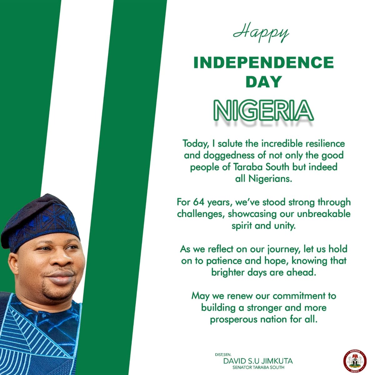 Sen. David S. U. Jimkuta tweet media