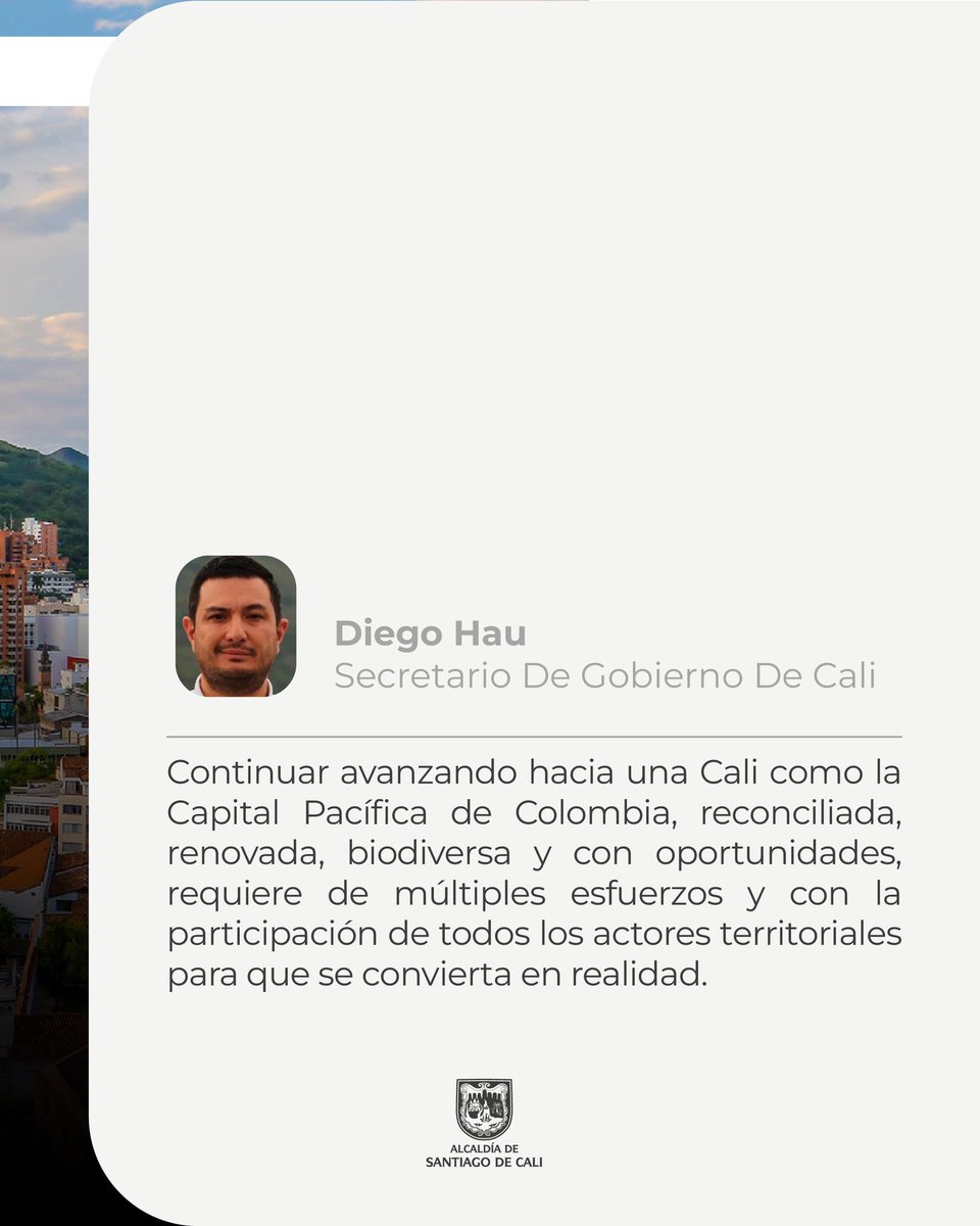 DiegoHau's tweet photo. ¡Cali avanza!

Con proyectos estratégicos que unen renovación urbana, bienestar social y progreso económico, garantizamos un desarrollo sostenible y equitativo.

Continuamos hacia una Cali reconciliada, renovada, biodiversa y llena de oportunidades. https://t.co/tAmsbblcEl