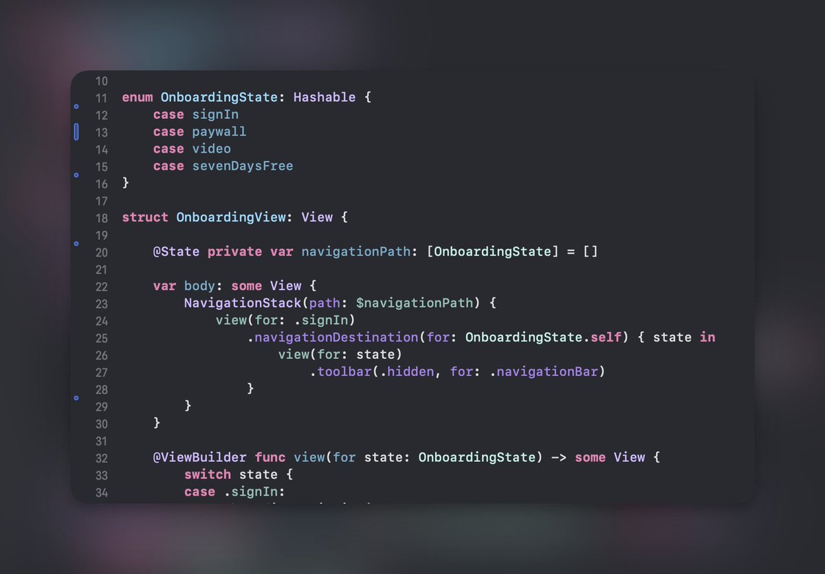all you need for enum driven onboarding in swiftui