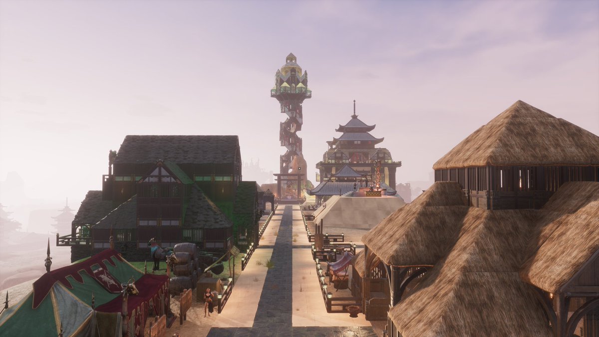 BarbadosWard's tweet photo. Pretty cool tower I built on
#LandsOfElysium server!
#XBOX #PVE-C #🏰⚔️🤺
This occupies my mind while waiting on the next update from @ConanExiles
@Funcom 😁🙏⏰ https://t.co/7KxS7BBZc4