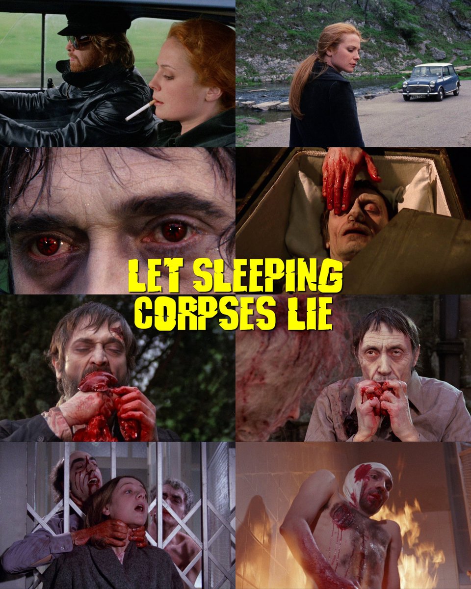 Let Sleeping Corpses Lie, aka The Living Dead at Manchester Morgue, premiered at the Sitges Film Festival on September 30th, 1974.

#letsleepingcorpseslie #thelivingdeadatmanchestermorgue #dontopenthewindow #jorgegrau #spanishhorror #70shorror #zombiehorror