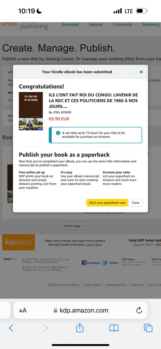 PastJoel's tweet photo. MY BOOK IS PUBLISHED ON AMAZON GET YOUR COPY https://t.co/bpvqOGvsDV