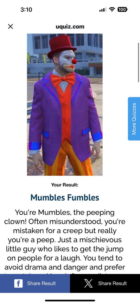 bummbummgettem's tweet photo. Lmaooooo i knew i was going to get him. Lmao

The quiz here! 
https://t.co/ylM9lN3WS7 https://t.co/lmjqtDwfBp