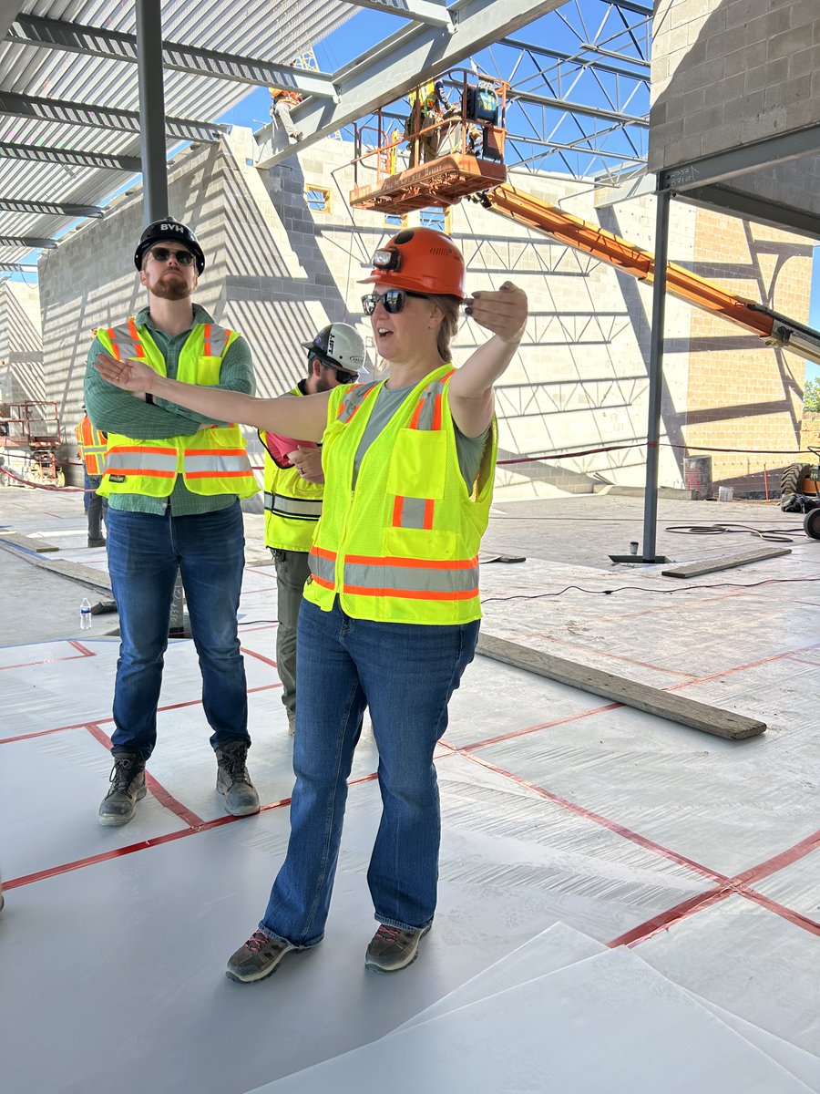 Our Denver crew visited the Community College of Aurora Center for STEM, Power Mechanics, and Applied Technologies last week. Once complete, the new facility will support student success and advance opportunities with community and industry partners.