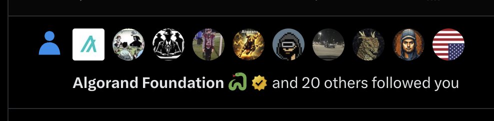 I made it y'all 😭 <a href="/AlgoFoundation/">Algorand Foundation</a> 🤝
