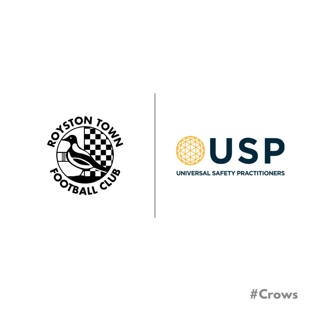 RoystonTownWFC's tweet image. Royston Town 🤝🏼 Universal Safety Practitioners

We welcome USP to The Crows as new media sponsor for the 24/25 season. 🙌🏻

Check out their website here:
universal-safety.co.uk

#Crows