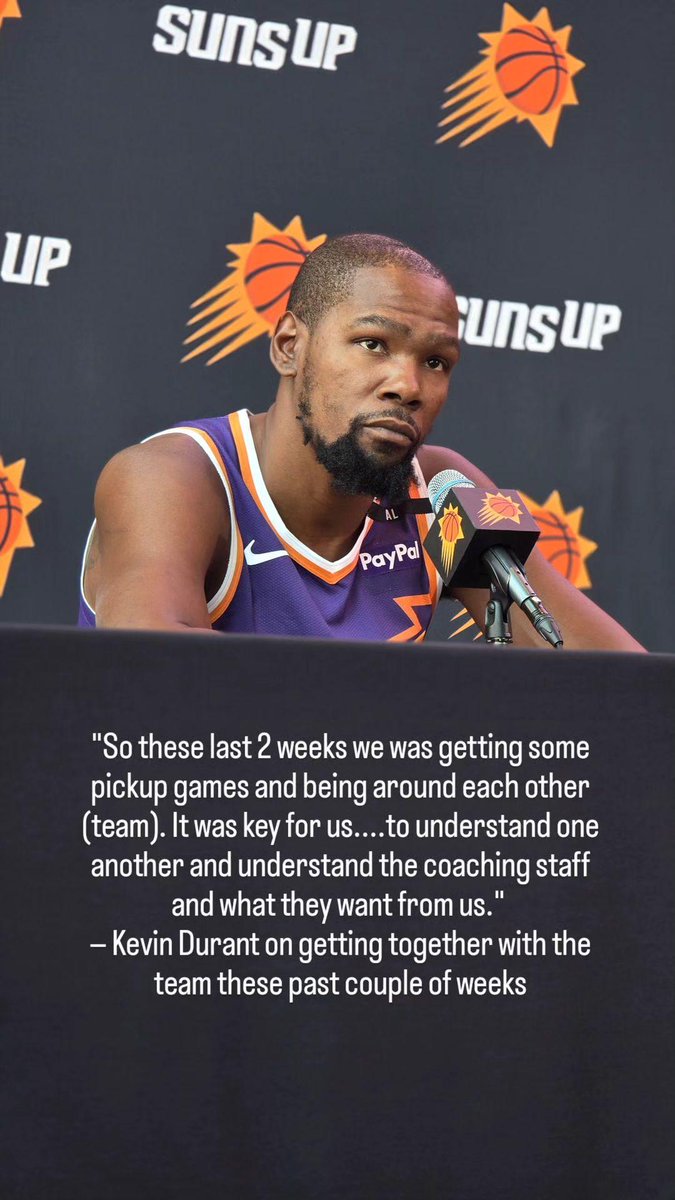 3foldnews's tweet photo. @KDTrey5 #3FoldNews #SunsMediaDay https://t.co/j3jYxQMlQp