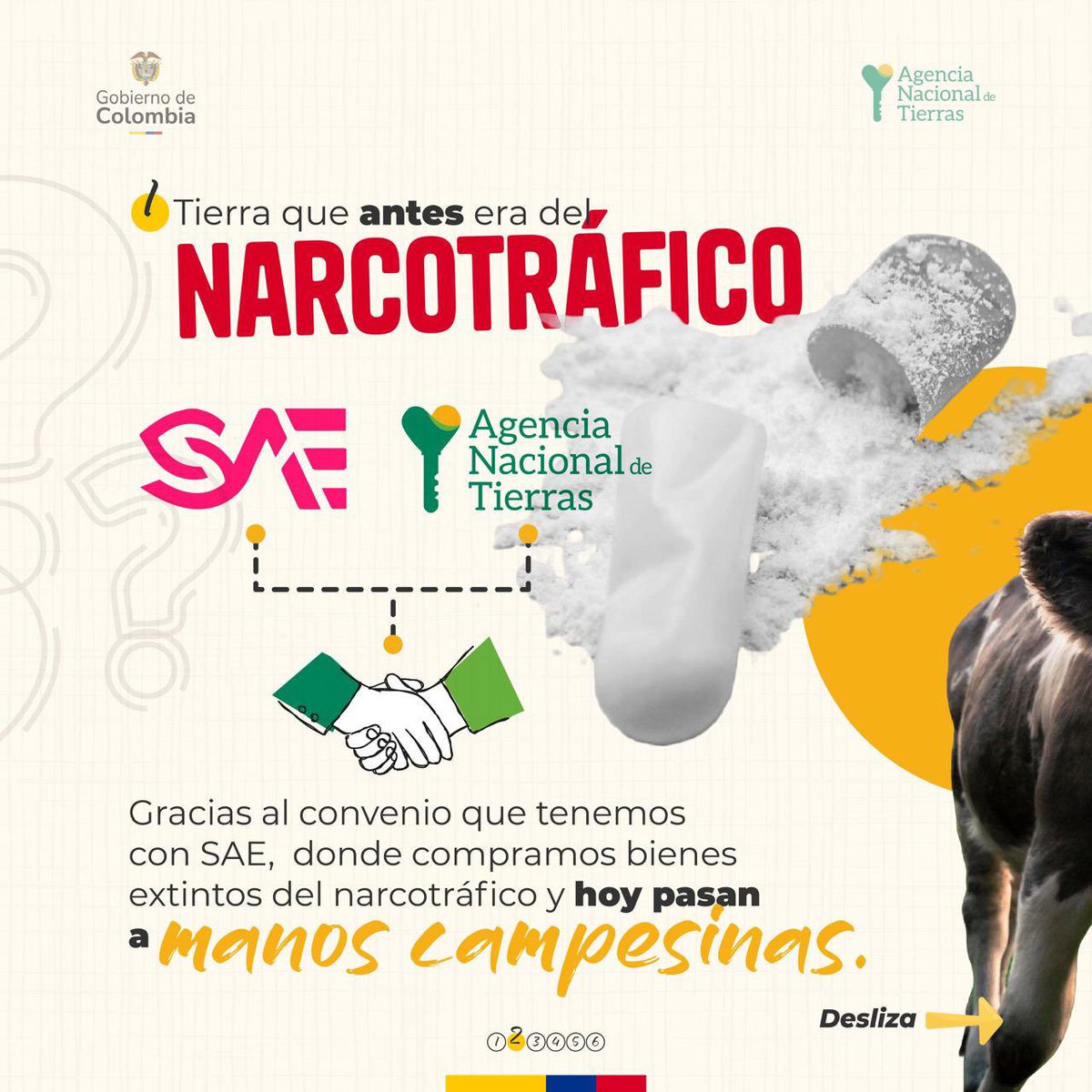 harmanfelipe's tweet photo. Aquí te cuento, cómo la @AgenciaTierras adquiere las fincas que le estamos entregando a los campesinos de Colombia en el marco de la #ReformaAgraria. https://t.co/wfvfk0OfTV