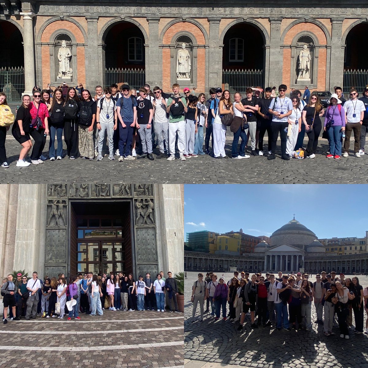 🇮🇹🍕🏛️🌋 What an exciting week of exploring! We squeezed in so many stunning sights of incredible Italy with our well travelled TY students <a href="/Sandym0untPark/">Sandymount Park Educate Together Secondary School</a> . Terrific team of teachers/tour guides too! 💜<a href="/ericadentt98/">Erica Dent</a> <a href="/CaolanHansard/">Caolán Hansard 🇵🇸🇱🇧🇾🇪</a> and Conor D! 🌋🏛️🍕🇮🇹