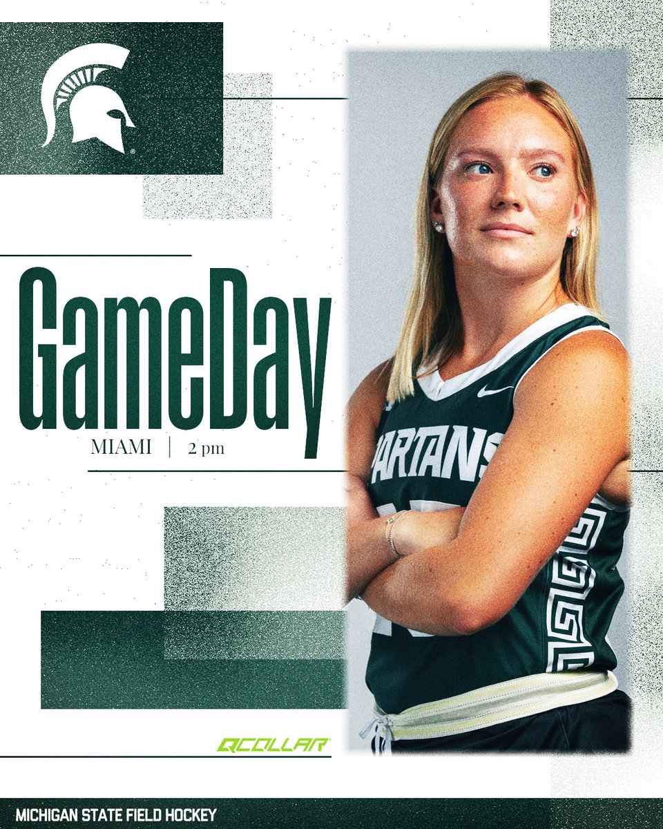 Its another early-week GAMEDAY, Spartans!

Catch us at 2 pm as we take on Miami - all your gameday links and a weekly preview is at bit.ly/4gLUEDZ