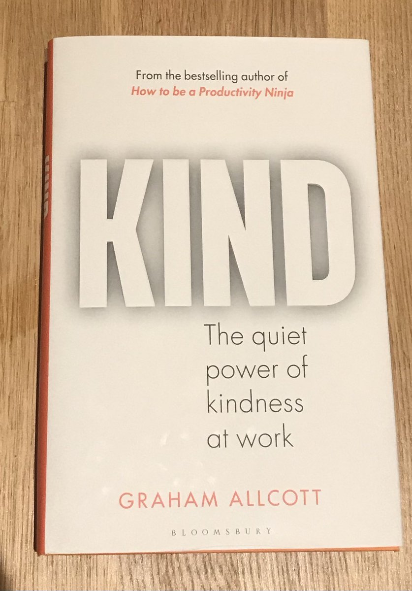 robcadeuk's tweet photo. ‘Nice is about telling people what they want to hear. Kind is about telling people what they need to hear.’

Great to receive a pre-release copy of ‘Kind’ by  @grahamallcott today 🙏 https://t.co/UzHC7Z6pp5