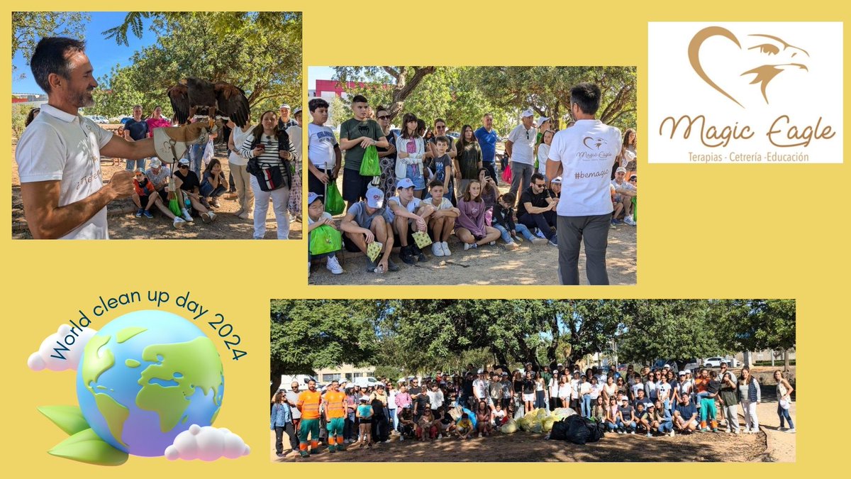 Asociación Magic Eagle (@asocmagiceagle) on Twitter photo El sábado cumplimos nuestra cita en el "World clean up day" 🌍
El taller de educación ambiental constató el firme compromiso de nuestra asociación con la naturaleza 🪶
<a href="/entidadPTV/">EGM Parc Tecnològic Paterna</a> <a href="/Fuvane/">Fundación Fuvane</a> <a href="/OxfamIntermon/">Oxfam Intermón</a>
<a href="/farmamundi/">FARMAMUNDI</a> <a href="/Aspanion/">Aspanion</a> <a href="/PIFE_/">Familias del Patronato - PIFE</a> <a href="/CERMICV/">CERMI CV</a> <a href="/COCEMFECV/">COCEMFE CV</a> <a href="/PlenaCV/">Plena inclusión CV</a> <a href="/AytoPaterna/">Ayuntamiento Paterna</a> El sábado cumplimos nuestra cita en el "World clean up day" 🌍
El taller de educación ambiental constató el firme compromiso de nuestra asociación con la naturaleza 🪶
<a href="/entidadPTV/">EGM Parc Tecnològic Paterna</a> <a href="/Fuvane/">Fundación Fuvane</a> <a href="/OxfamIntermon/">Oxfam Intermón</a>
<a href="/farmamundi/">FARMAMUNDI</a> <a href="/Aspanion/">Aspanion</a> <a href="/PIFE_/">Familias del Patronato - PIFE</a> <a href="/CERMICV/">CERMI CV</a> <a href="/COCEMFECV/">COCEMFE CV</a> <a href="/PlenaCV/">Plena inclusión CV</a> <a href="/AytoPaterna/">Ayuntamiento Paterna</a>