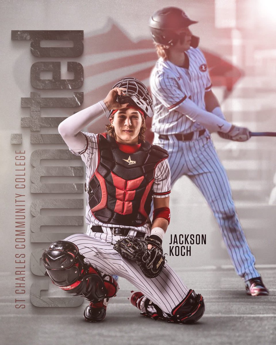 JacksonKoch_1 (@_jackson_koch_) on Twitter photo I am blessed to announce my commitment to St Charles CC. I would first like to thank God for this opportunity. I also couldn’t have done this without my parents,friends, and coaches supporting me throughout the way.#Gocougs ⚾️ <a href="/SCCCougarsBsb/">St Charles CC Baseball</a> I am blessed to announce my commitment to St Charles CC. I would first like to thank God for this opportunity. I also couldn’t have done this without my parents,friends, and coaches supporting me throughout the way.#Gocougs ⚾️ <a href="/SCCCougarsBsb/">St Charles CC Baseball</a>