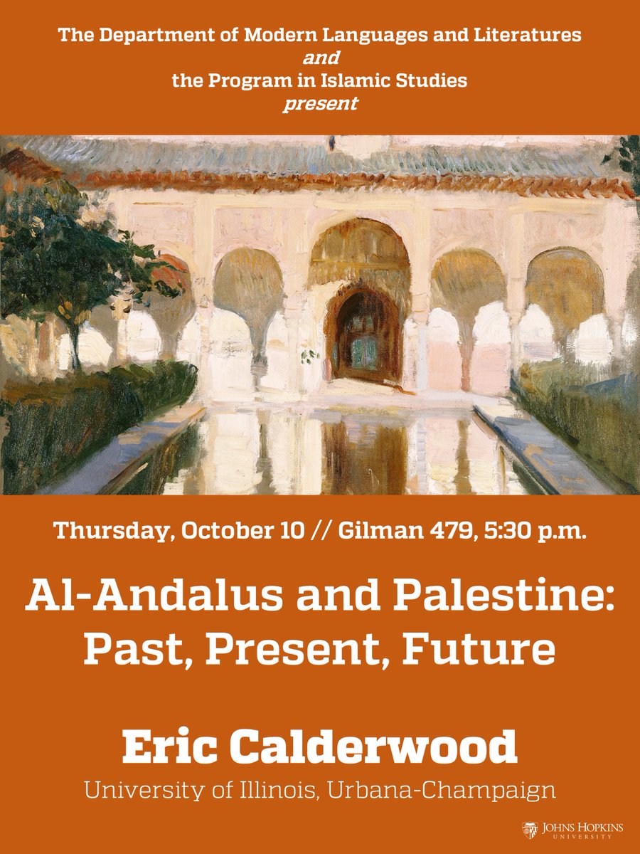 Happening at <a href="/JohnsHopkins/">Johns Hopkins University</a> next week. Please join us!