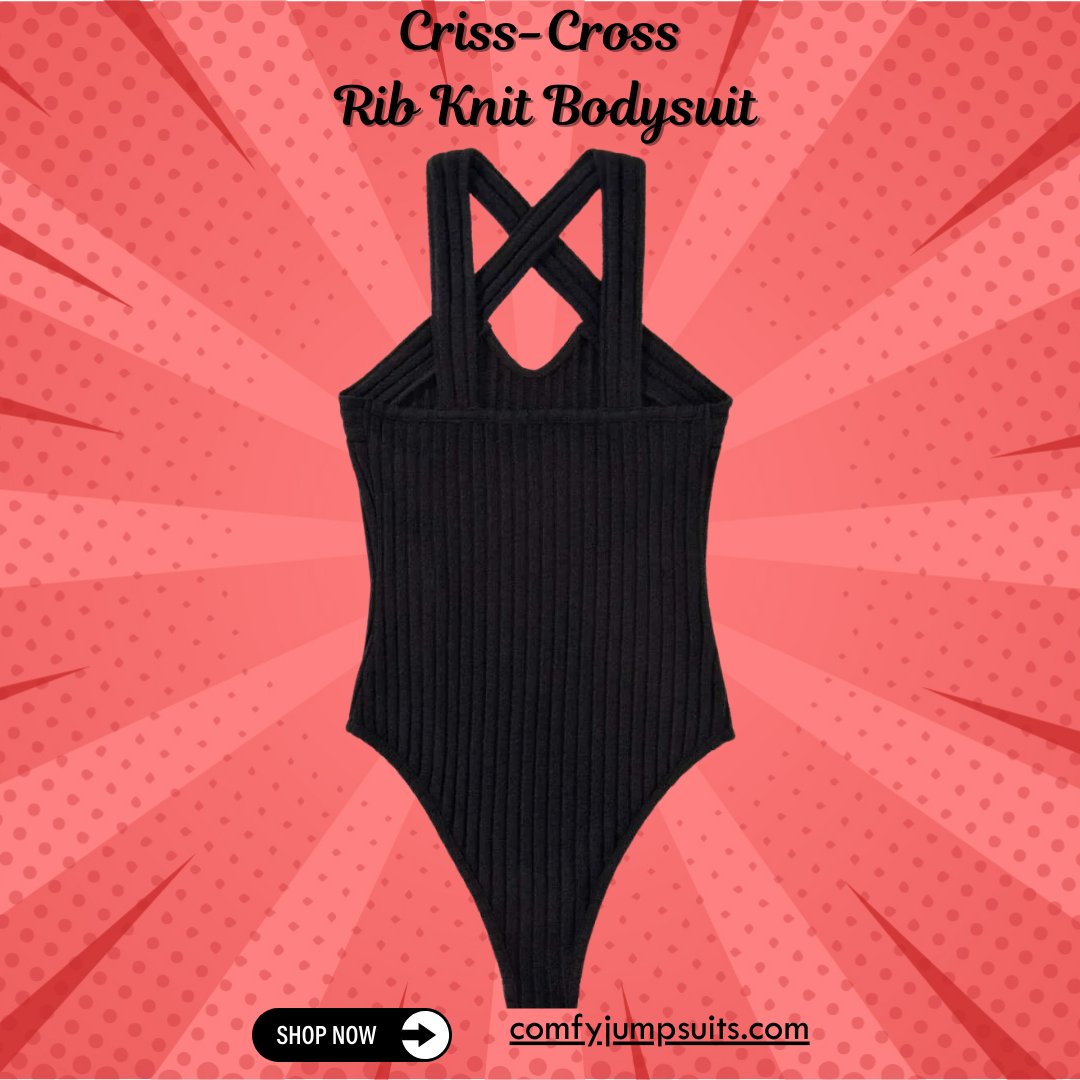 ComfyJumpsuits's tweet image. ✨ Turn heads with our Criss-Cross Rib Knit Bodysuit! 🔥👗 This sleek and stylish bodysuit features a trendy criss-cross design and a flattering ribbed knit that hugs your curves in all the right places. 
Shop Now: comfyjumpsuits.com/products/criss…
#bodysuitstyle #ribknit #trendyfashion